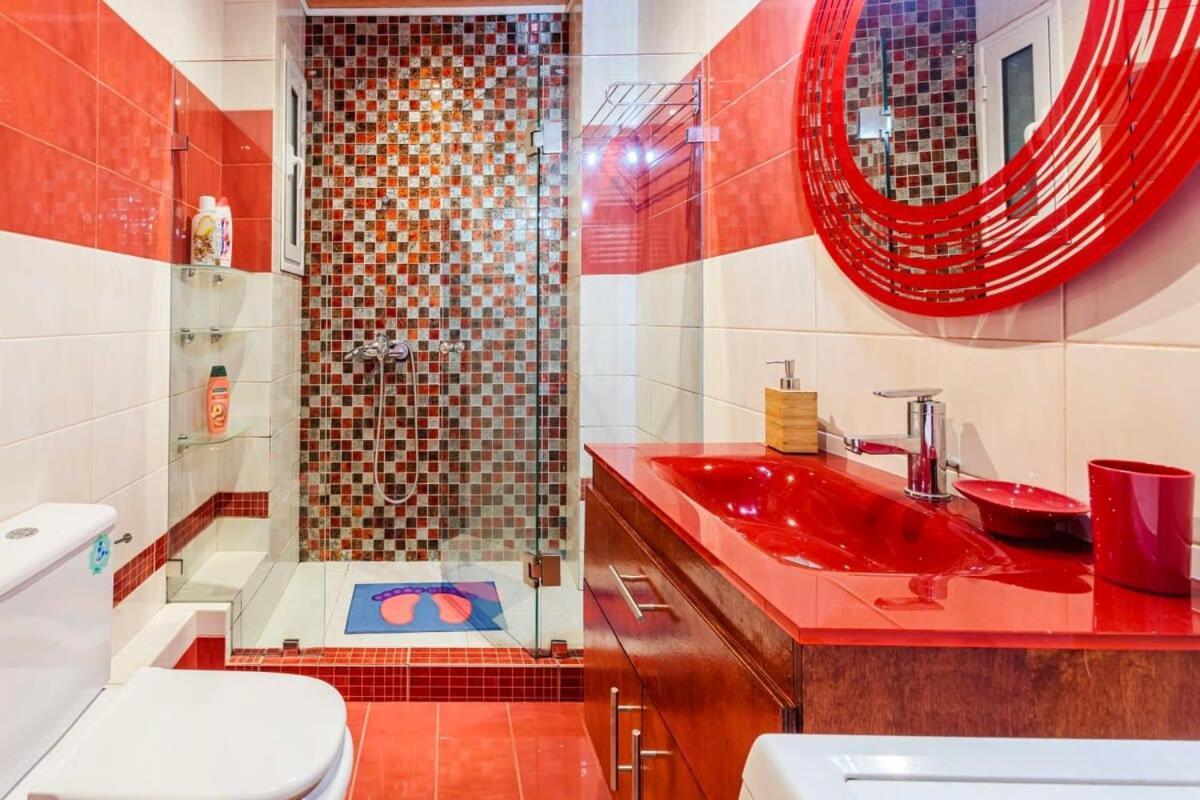Athens Strawberry Hideaway - City Chic Retreat Eksteriør billede